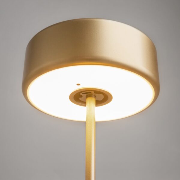 Veioza aurie cu Led din metal AI - imagine 5