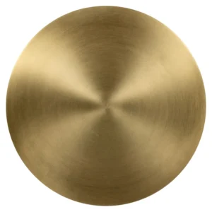 Masa laterala verde/aurie din marmura si aluminiu Boann