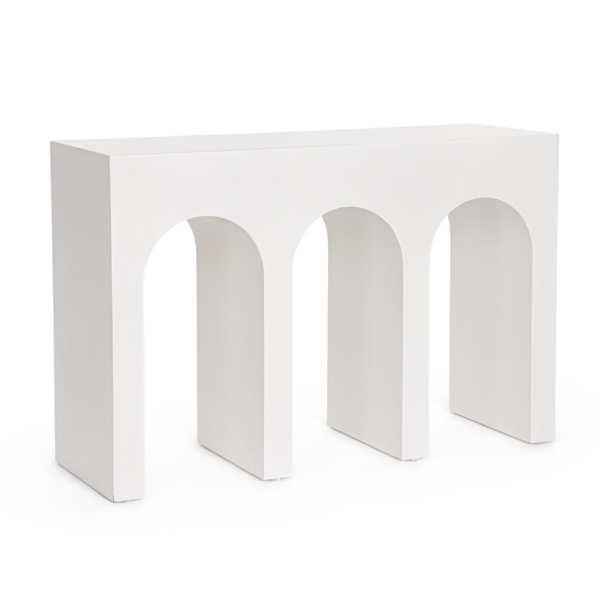Consola alba din MDF Rhome Plane
