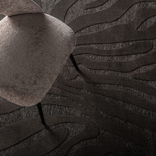 Covor negru din vascoza 200x300 Nea - imagine 2