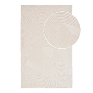 Covor alb ivoire din lana 200x300 cm Glenn