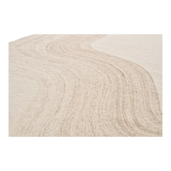 Covor bej ivoire din lana 200x300 cm Surat - imagine 6