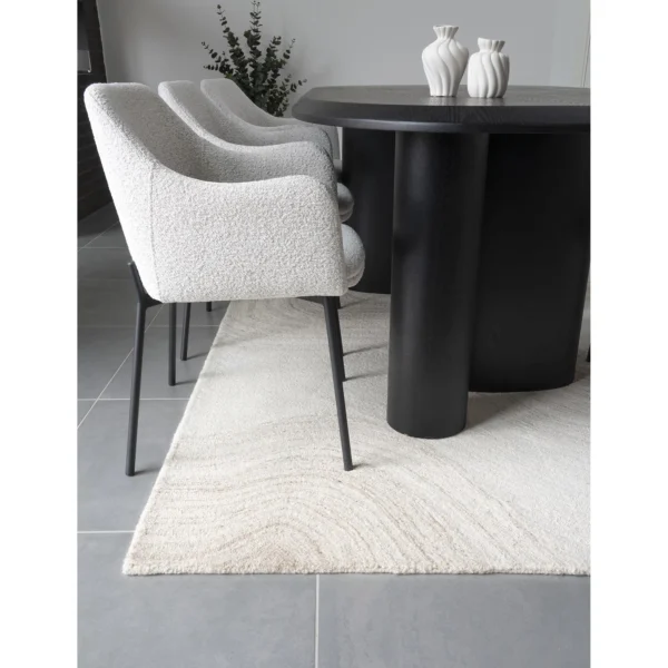 Covor bej ivoire din lana 200x300 cm Surat - imagine 4