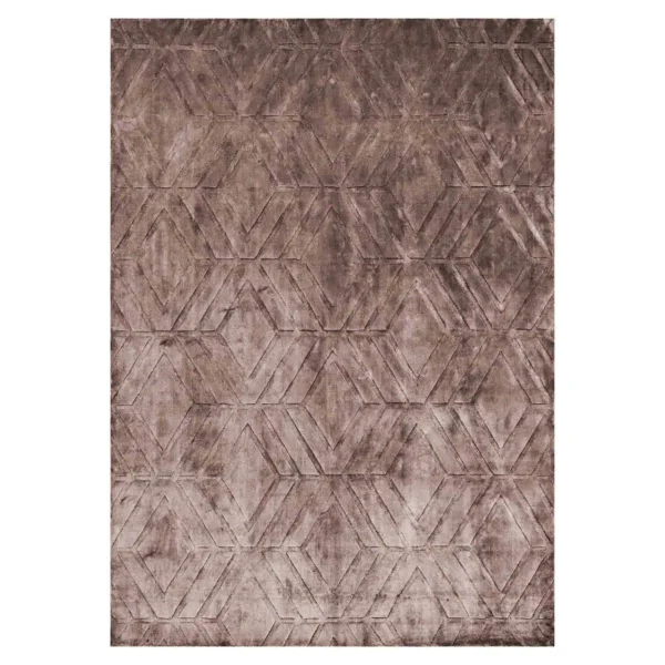 Covor maro din bumbac si poliester 200x300 Yoeri