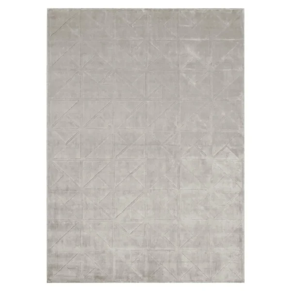 Covor bej din bumbac si poliester 200x300 Yuna