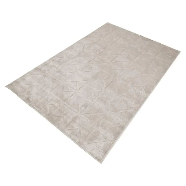Covor bej din bumbac si poliester 200x300 Yuna - imagine 2