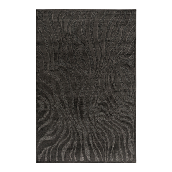 Covor negru din vascoza 200x300 Nea
