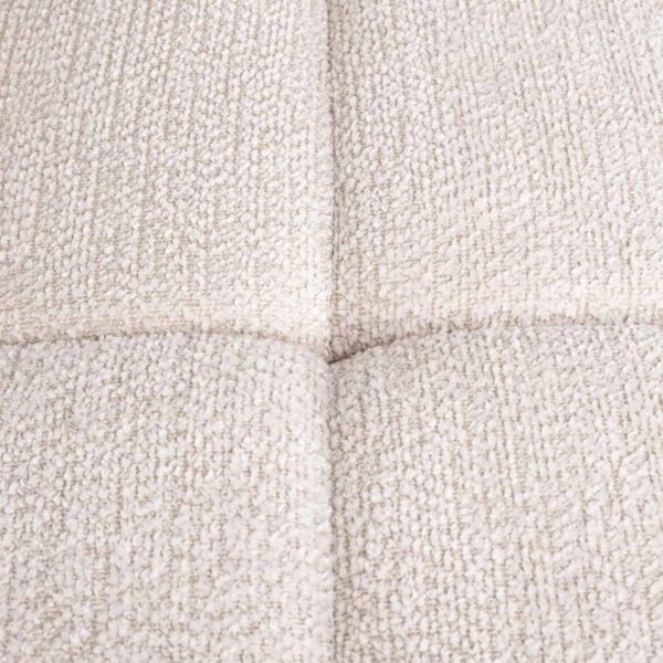 Canapea crem din tesatura boucle Charelle - imagine 6