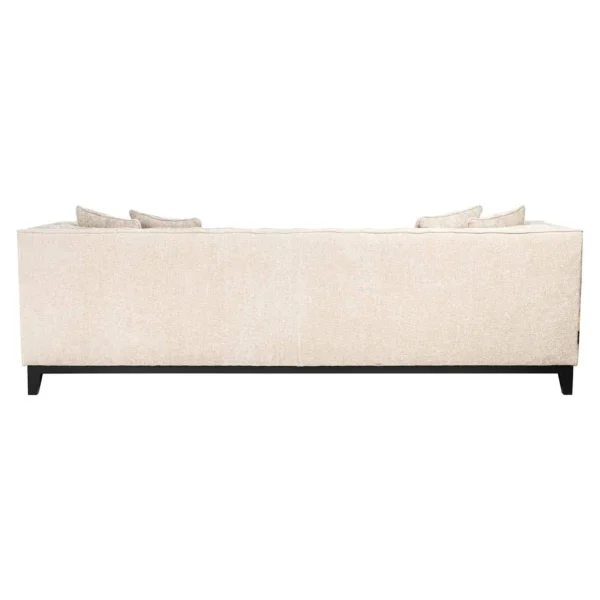 Canapea crem din tesatura texturata Beauchamp - imagine 3