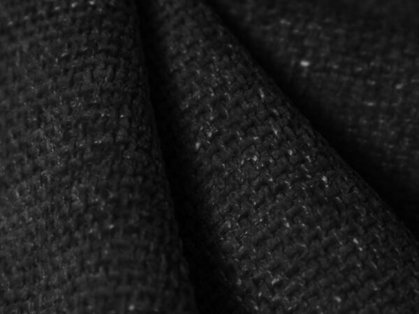 Canapea neagra 4 locuri din tesatura chenille Arietta - imagine 6