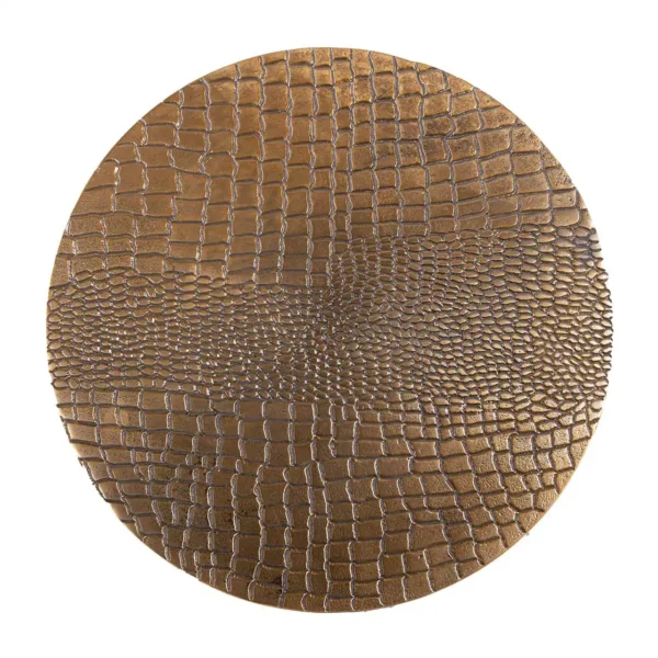 Masa laterala neagra/aurie din aluminiu Cobra - imagine 3