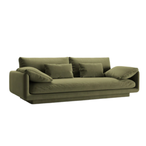 Canapea verde din catifea Casino