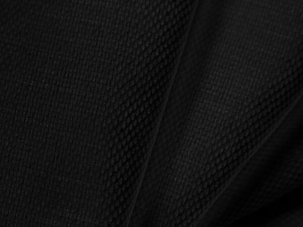 Canapea neagra 4 locuri din tesatura chenille Francesca Left - imagine 2