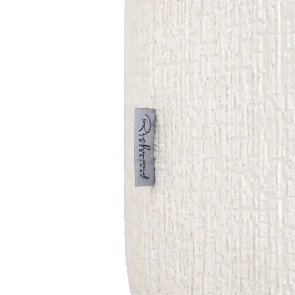 Canapea crem deschis din tesatura texturata Davina - imagine 6