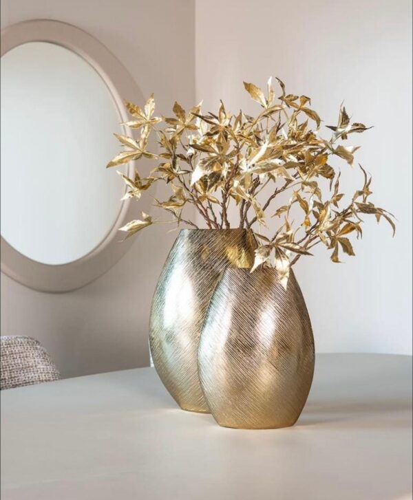 Masa dining ovala bej din MDF 220 Clayton - imagine 7