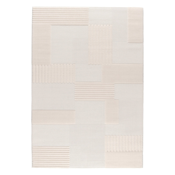 Covor bej tridimensional 120x170 Jules