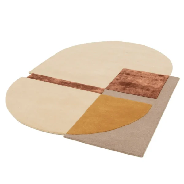 Covor multicolor din lana 160x230 Form - imagine 3