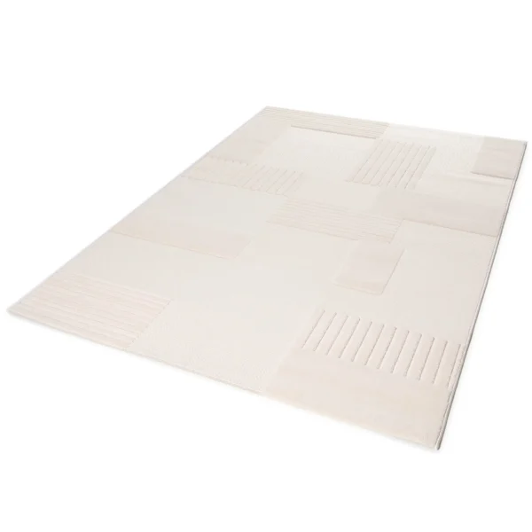 Covor bej tridimensional 120x170 Jules - imagine 3