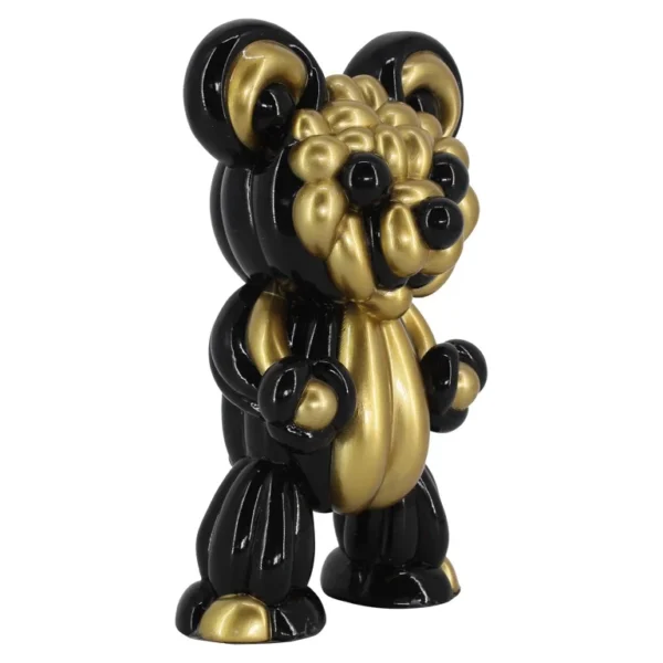 Decoratiune negru/auriu Silly