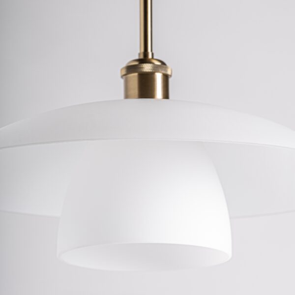 Lustra alba/aurie din cristal Frozen - imagine 3