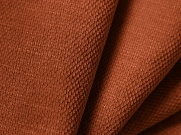 Canapea caramizie 4 locuri din tesatura chenille Francesca Right - imagine 2