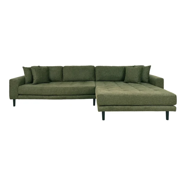 Coltar verde olive din tesatura texturata dreapta Lido