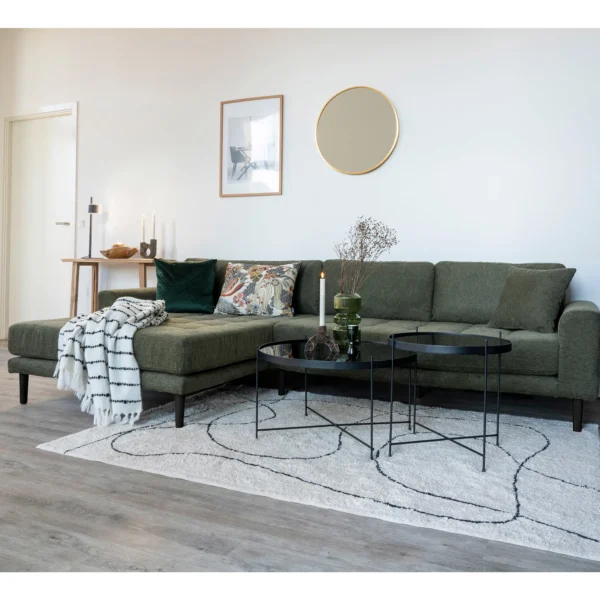 Coltar verde olive din tesatura texturata stanga Lido - imagine 2