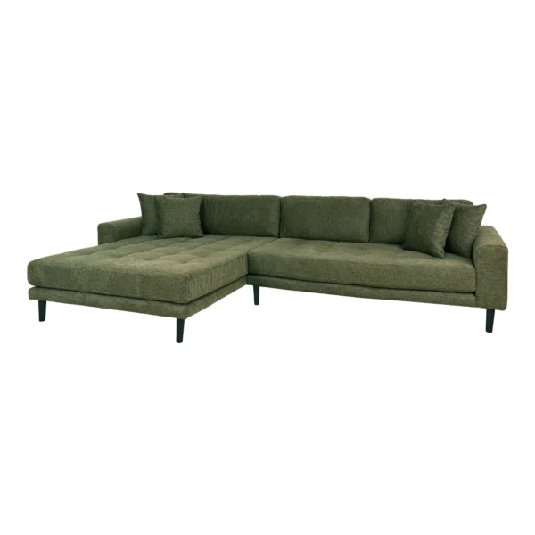 Coltar verde olive din tesatura texturata stanga Lido - imagine 3
