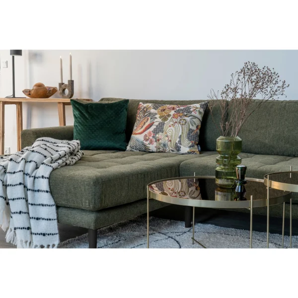 Coltar verde olive din tesatura texturata stanga Lido - imagine 5