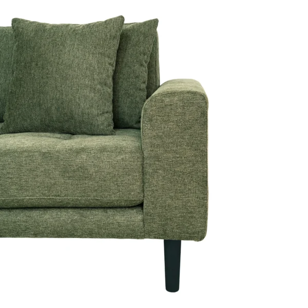 Coltar verde olive din tesatura texturata stanga Lido - imagine 4