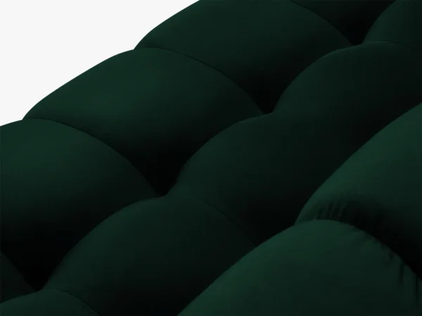 Coltar modular 6 locuri verde din catifea Mamaia - imagine 6