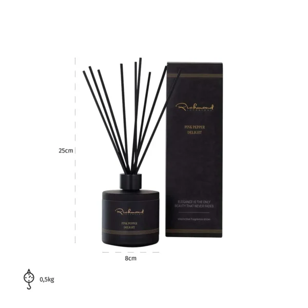 Odorizant de camera cu betisoare Pink Pepper - imagine 3