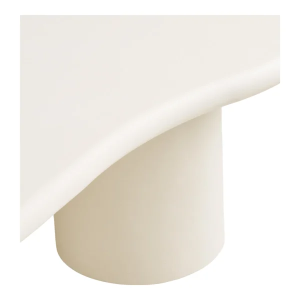 Masa de cafea alb gri din MDF Palmera - imagine 5