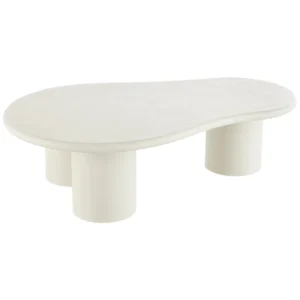 Masa de cafea alb gri din MDF Palmera