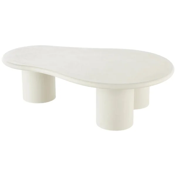 Masa de cafea alb gri din MDF Palmera - imagine 4
