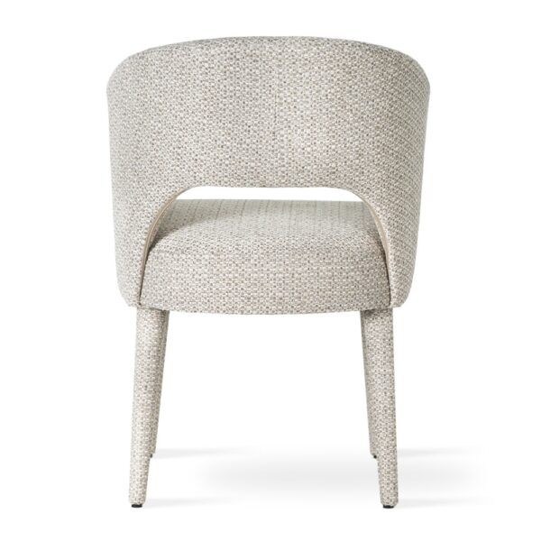 Scaun dining bej din tesatura Ines Supreme Sack - imagine 5