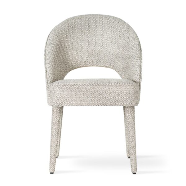 Scaun dining bej din tesatura Ponte Supreme Sack - imagine 2