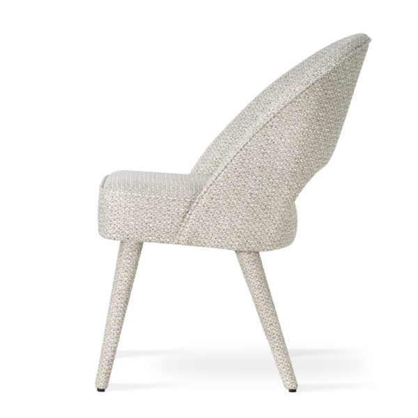 Scaun dining bej din tesatura Ponte Supreme Sack - imagine 4