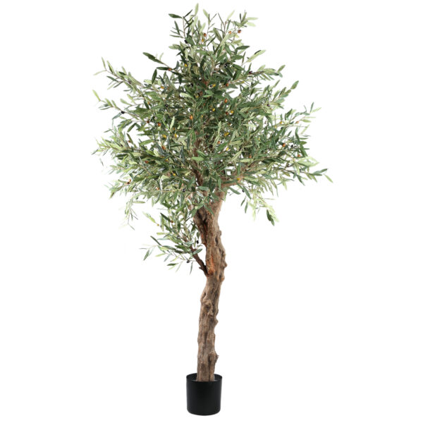 Planta artificiala verde in ghiveci H210 Olive Tree