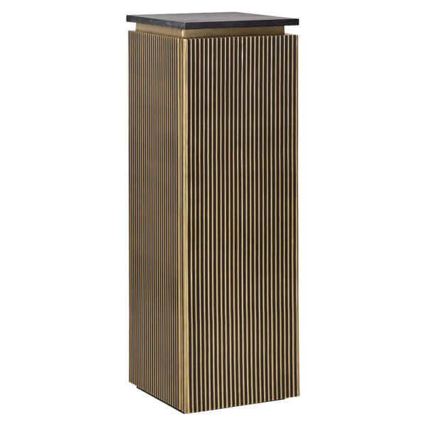 Piedestal auriu din MDF si metal h110 Ironville