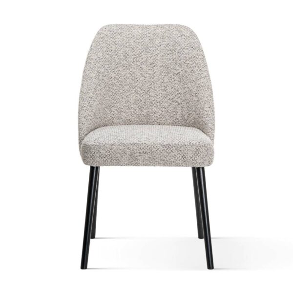 Scaun dining bej din tesatura Bosfor - imagine 2