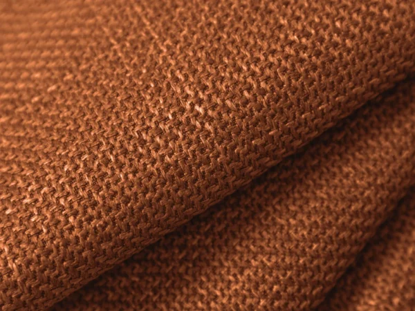 Canapea extensibila caramizie din tesatura structurata Gloria - imagine 9