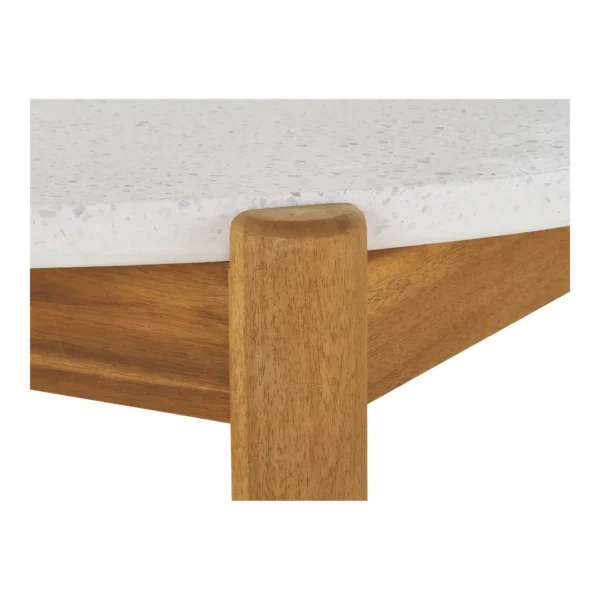 Set mobilier de exterior bej din lemn Terracina - imagine 6