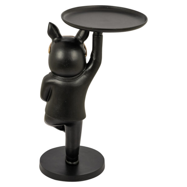 Masa laterala neagra din aluminiu Bullie - imagine 4