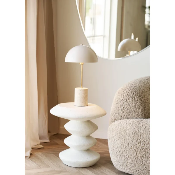 Masa laterala alba din fiberclay Blackburn - imagine 5