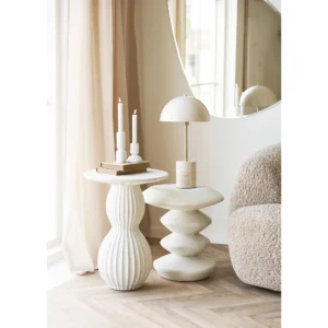 Masa laterala alba din fiberclay Blackburn