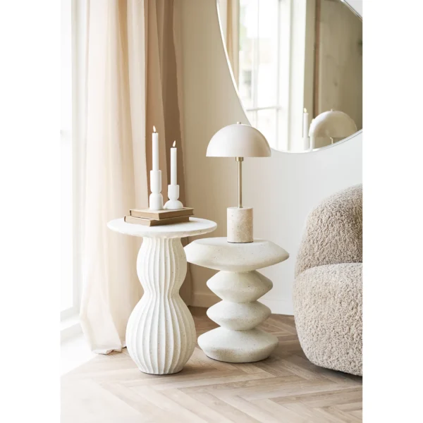 Masa laterala alba din fiberclay Blackburn - imagine 2