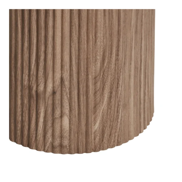 Consola bej/maro din MDF si ceramica Athens - imagine 5