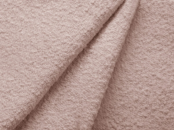 Canapea roz pal 4 locuri din tesatura boucle Kate - imagine 3