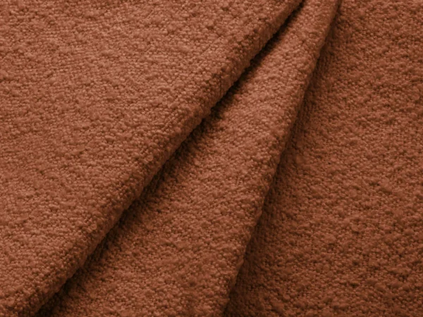 Canapea caramizie 4 locuri din tesatura boucle Kate - imagine 2
